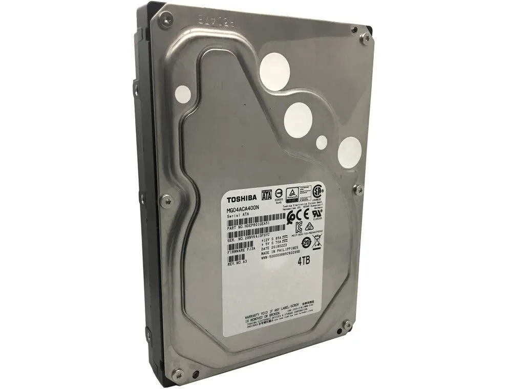 Toshiba Toshiba MG04ACA400N 4TB 3.5" SATA 7200 RPM 128MB internal hard drive — foto produk
