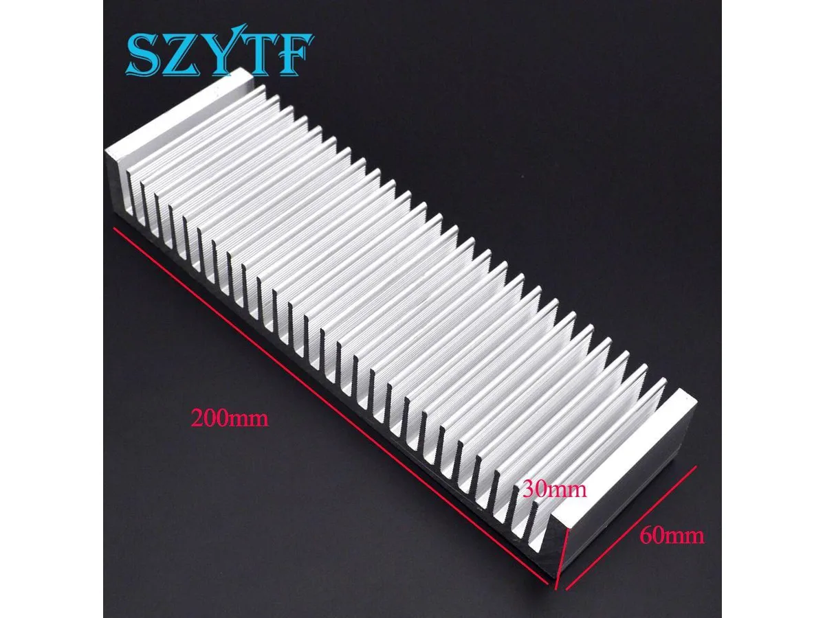 Fans Fans Heat Sink 200x60x30mm Silver 5pcs — produktbild