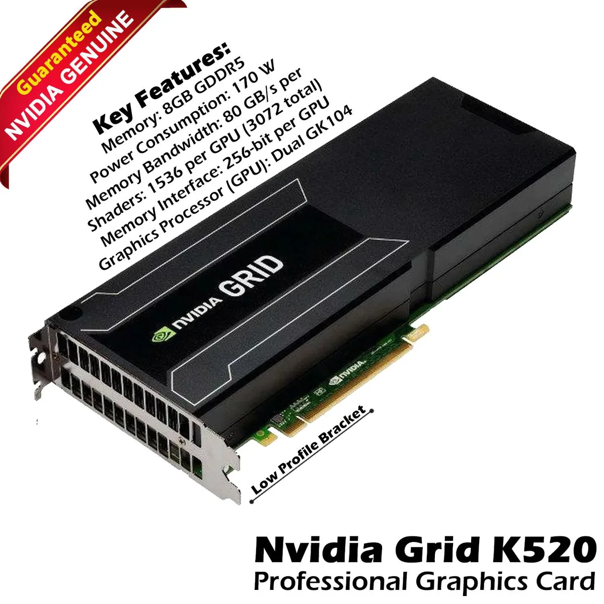 Silver dual-slot graphics card with a blower fan and metal bracket