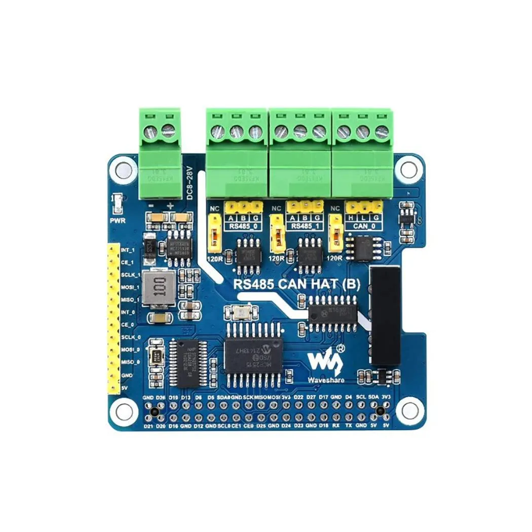 LORDWORLD LORDWORLD Isolated RS485 CAN HAT (B) development board — foto del prodotto