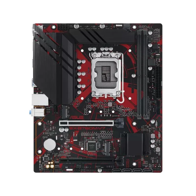 ASUS ASUS EX-B760M-V7 Intel B760 LGA 1700 mATX DDR5 motherboard — product photo