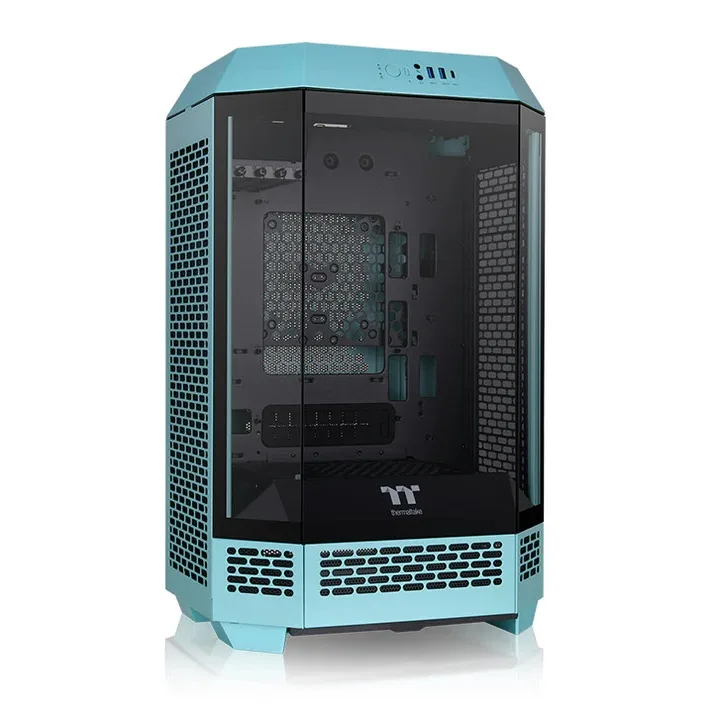 Thermaltake Thermaltake Tower 300 Turquoise Micro-ATX PC case CA-1Y4-00SBWN-00 — photo du produit