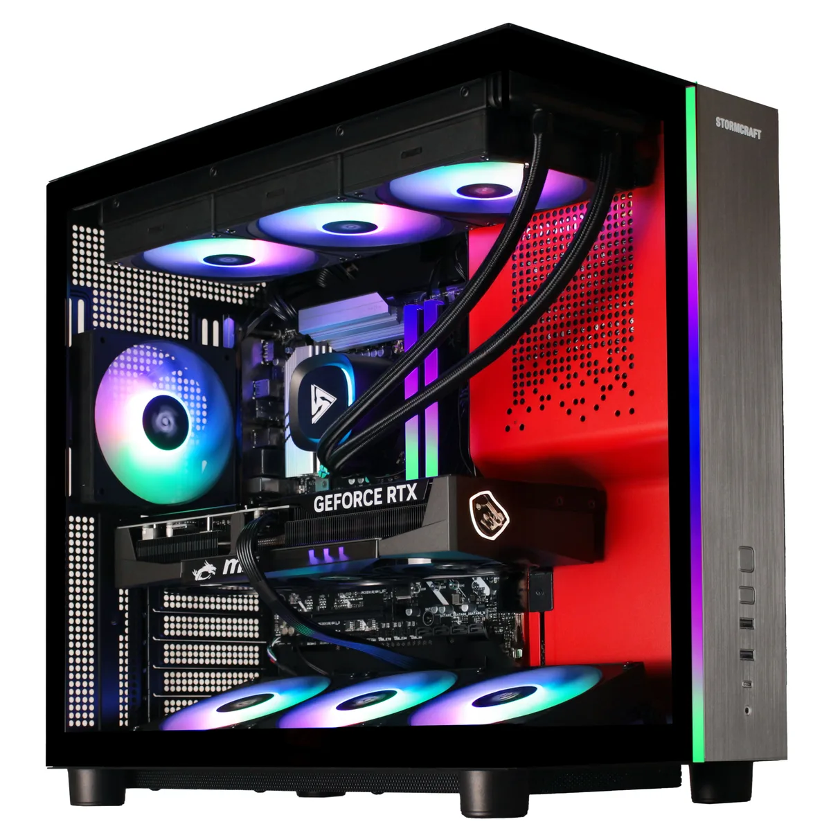 STORMCRAFT STORMCRAFT PHANTOM Intel Core Ultra 7 270K Plus RTX 5070 Ti 32GB DDR5 2TB NVMe PH270K0CC-57TN1 gaming PC — product photo