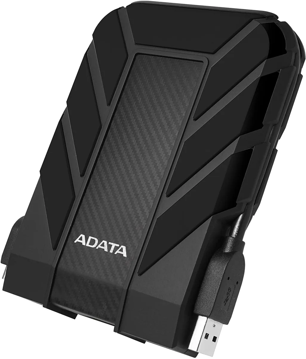 ADATA ADATA AHD710P-2TU31-CBK 2TB portable hard drive — 商品写真