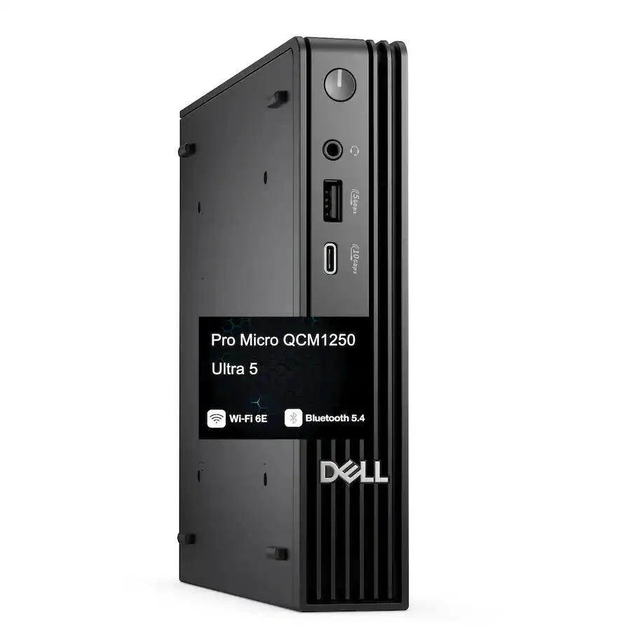 DELL DELL Pro Micro QCM1250 desktop PC, Intel Core Ultra 5 235T, 64 GB DDR5, 2 TB NVMe, Windows 11 Pro — photo du produit