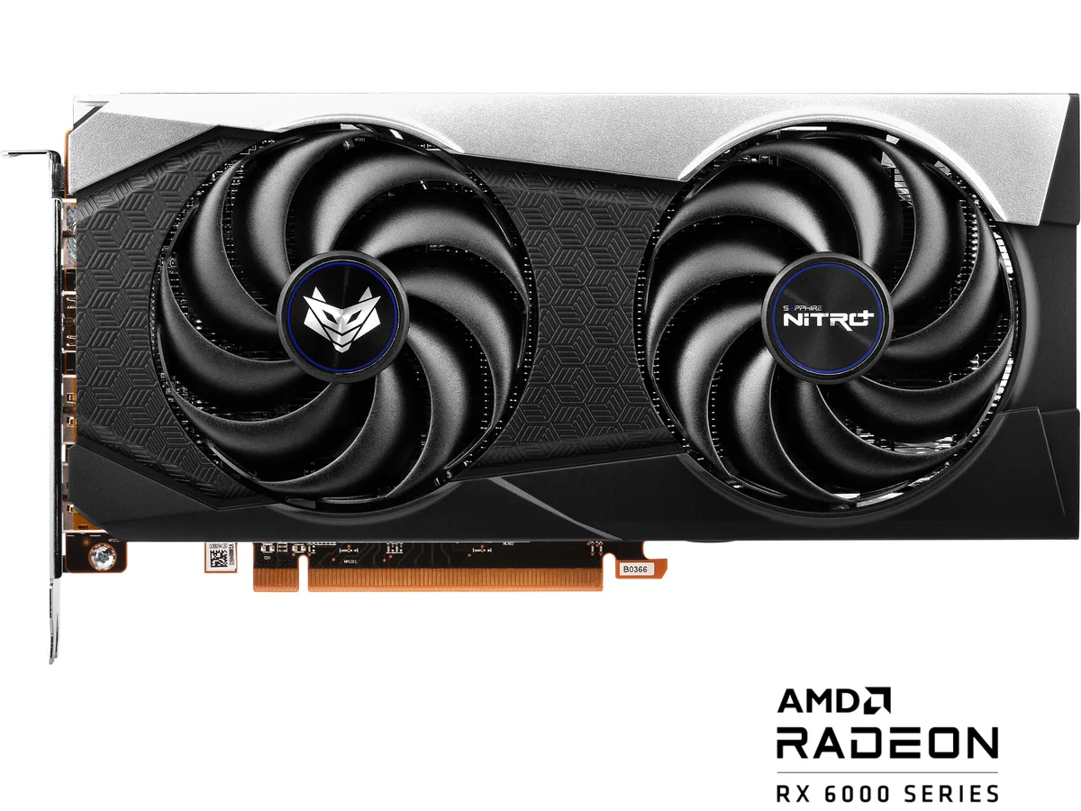 Sapphire Tech Sapphire Tech 11309-01-20G Radeon RX 6600 XT 8GB graphics card — product photo