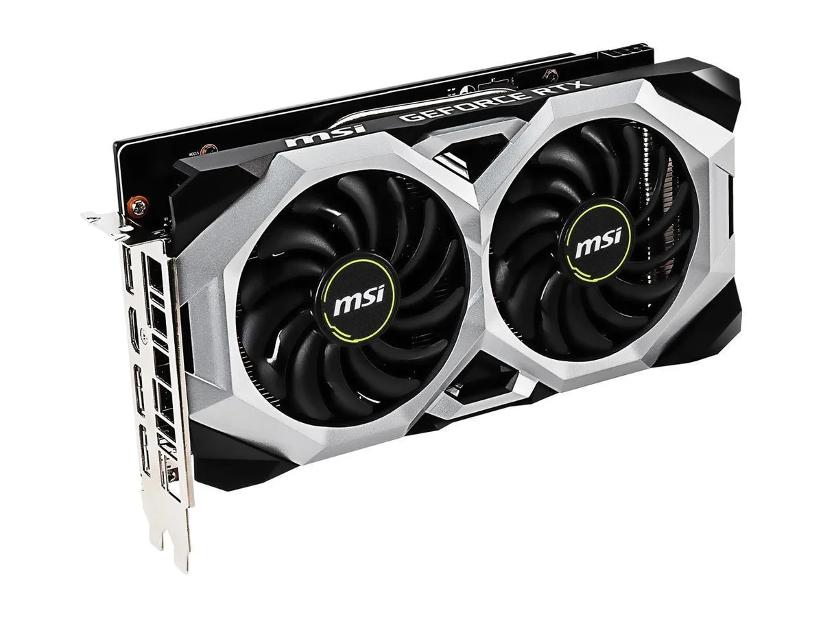 MSI MSI GeForce RTX 2060 12GB VENTUS 12G OC graphics card — photo du produit