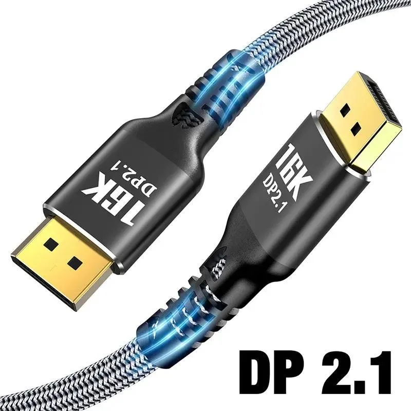 Jansicotek Jansicotek A0108 DisplayPort 2.1 cable 16 ft — Produktfoto