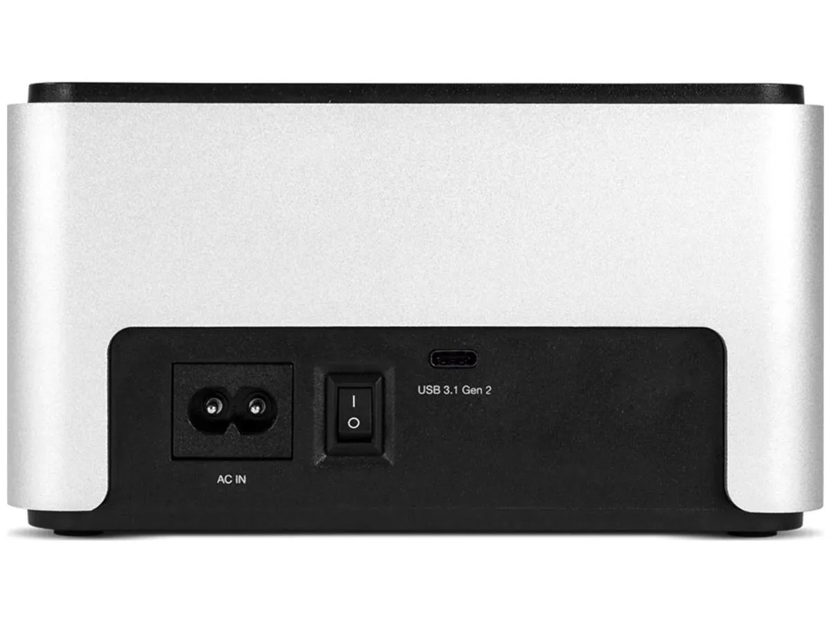 OWC OWC OWCTCDRVDCKSN USB 3.2 Dual Bay Drive Enclosure 2.5 3.5 — 商品写真