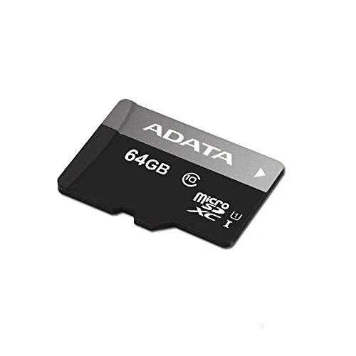 ADATA ADATA AUSDX64GUICL10-RA1 Premier 64GB microSDXC UHS-I U1 memory card — vörumynd