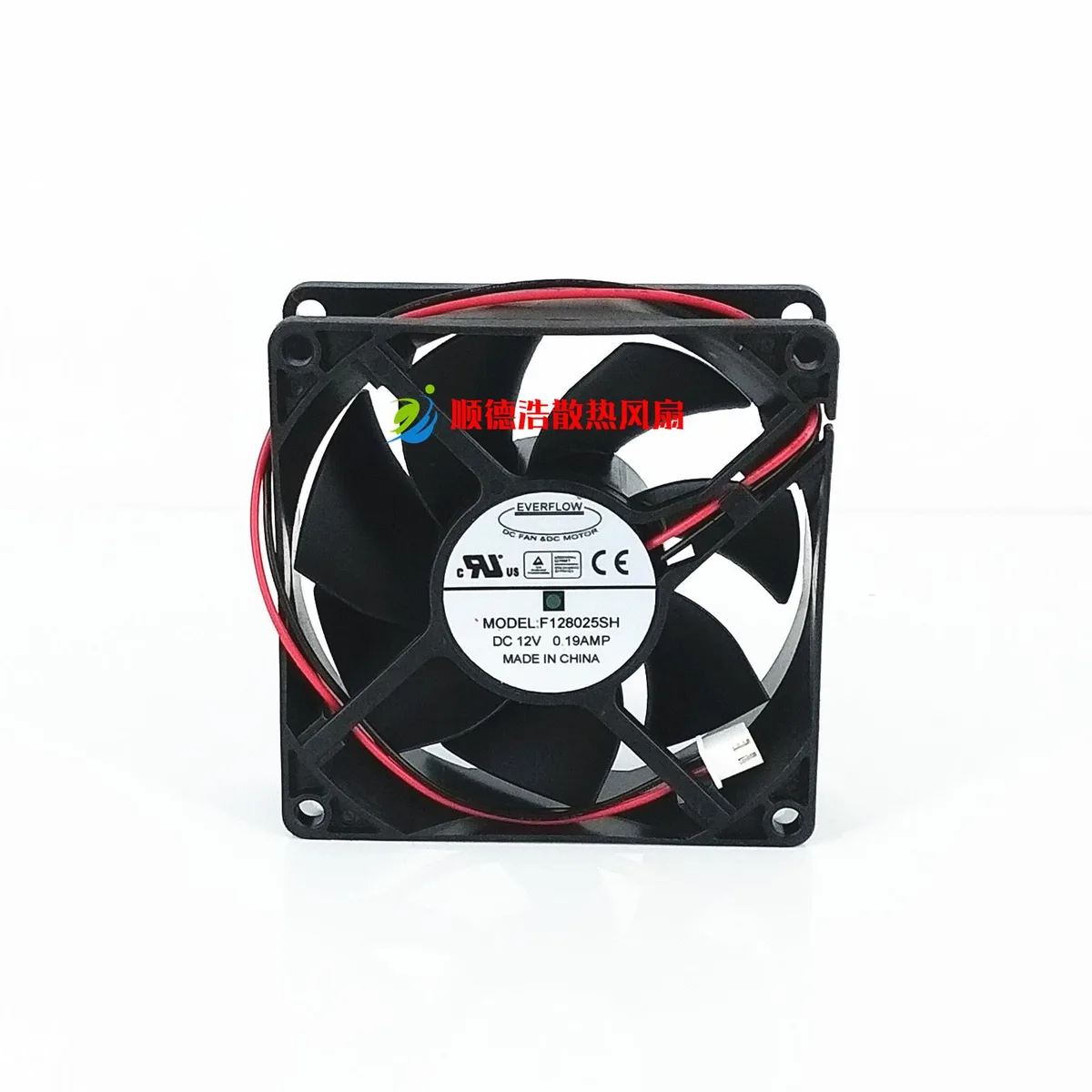 SXDOOL SXDOOL F128025SH 80mm 12V case fan — preces foto