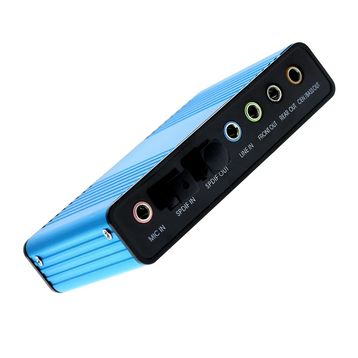 Optimal Shop USB 2.0 External Sound Card 5.1 Blue 6478484 — ürün fotoğrafı