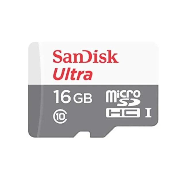 SanDisk SanDisk Ultra SDSQUNS-016G-GN3MN 16GB 80MB/s Class 10 microSDHC memory card — φωτογραφία προϊόντος