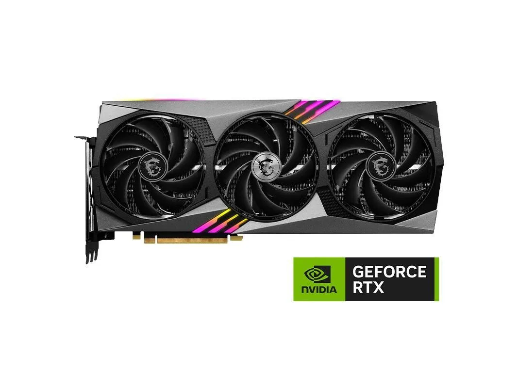 MSI MSI GeForce RTX 4070 Ti Gaming X Trio 12G graphics card — photo du produit