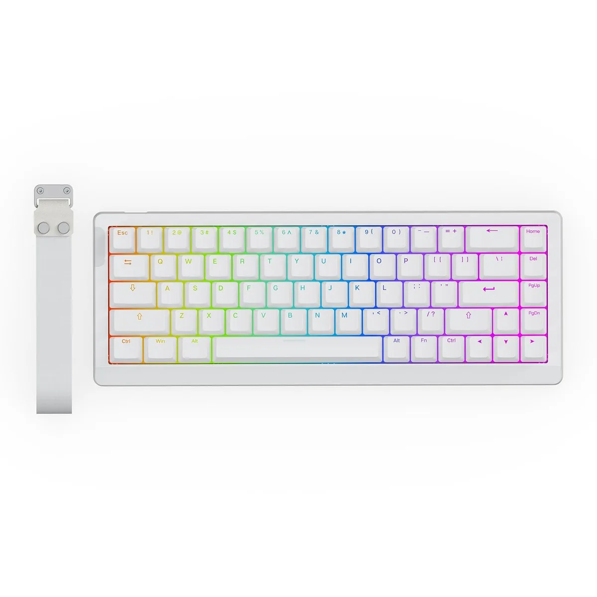 Epomaker Epomaker HE68 Lite Hall Effect Wired Gaming Keyboard 65% 68-Key 8000Hz 128K Scan White — φωτογραφία προϊόντος