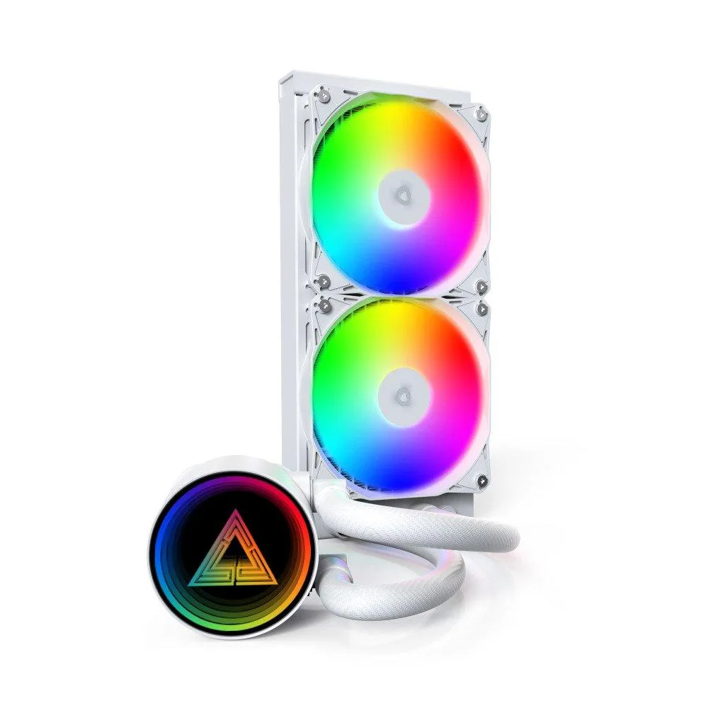 Montech Montech LightFlow ARGB 240 White liquid cooler — photo du produit