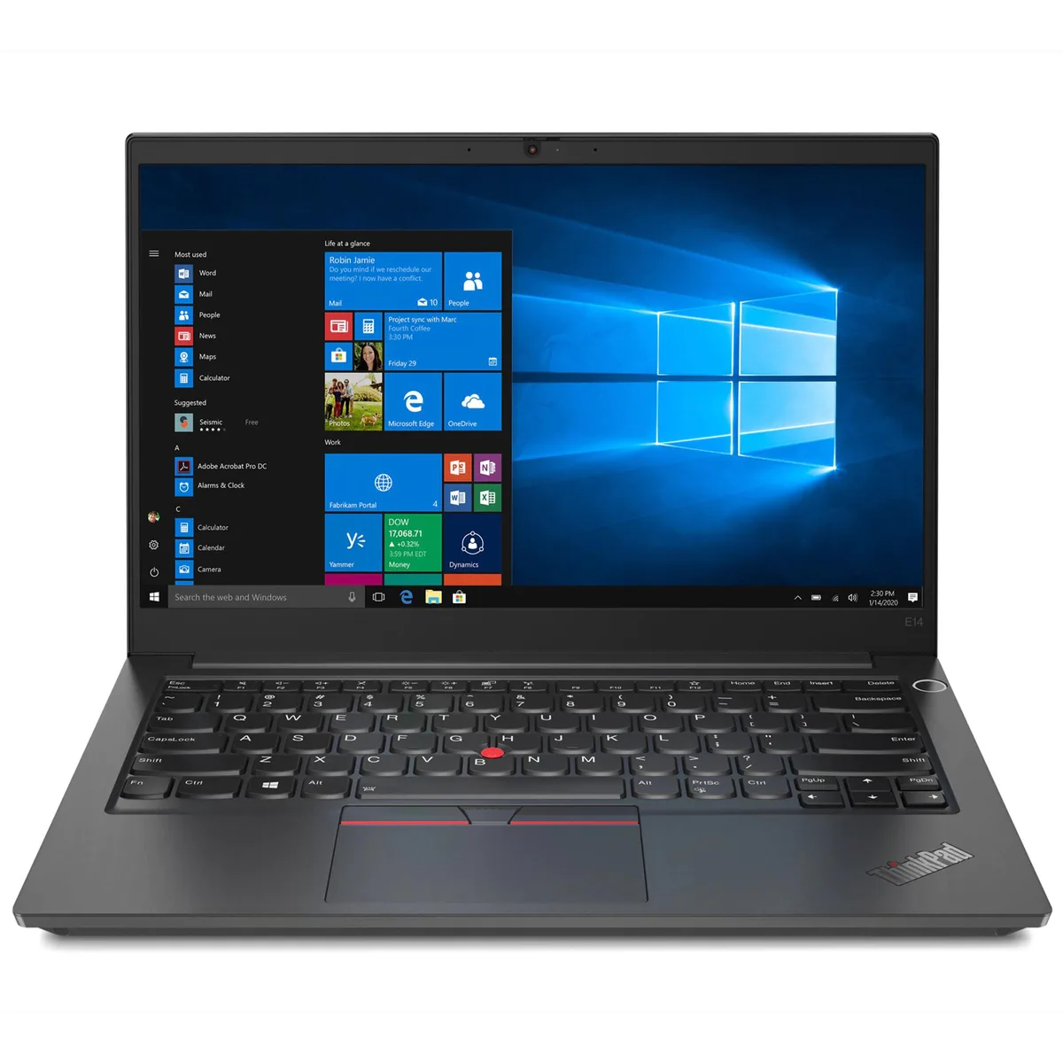 Lenovo Lenovo ThinkPad E14 Gen 2 laptop i5-1135G7 8GB 256GB 14.0" FHD — photo du produit