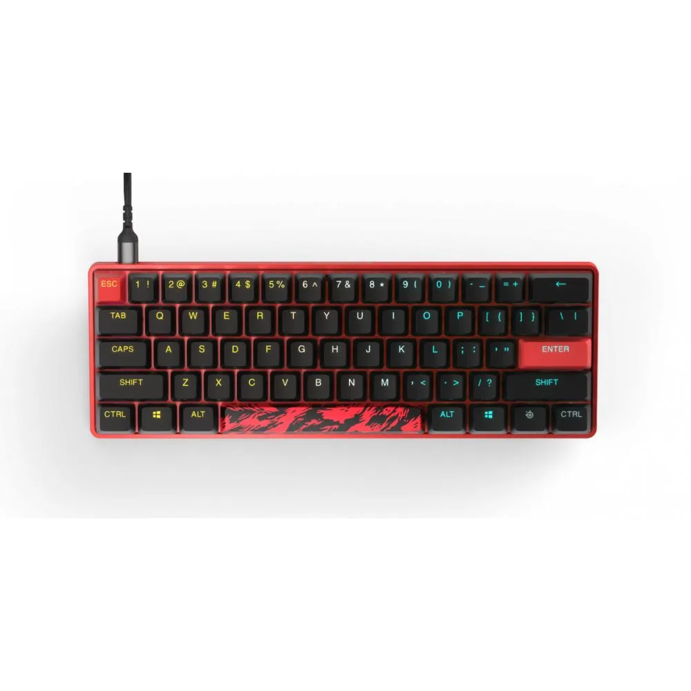 SteelSeries SteelSeries Apex 9 Mini FaZe Clan Edition gaming keyboard — preces foto