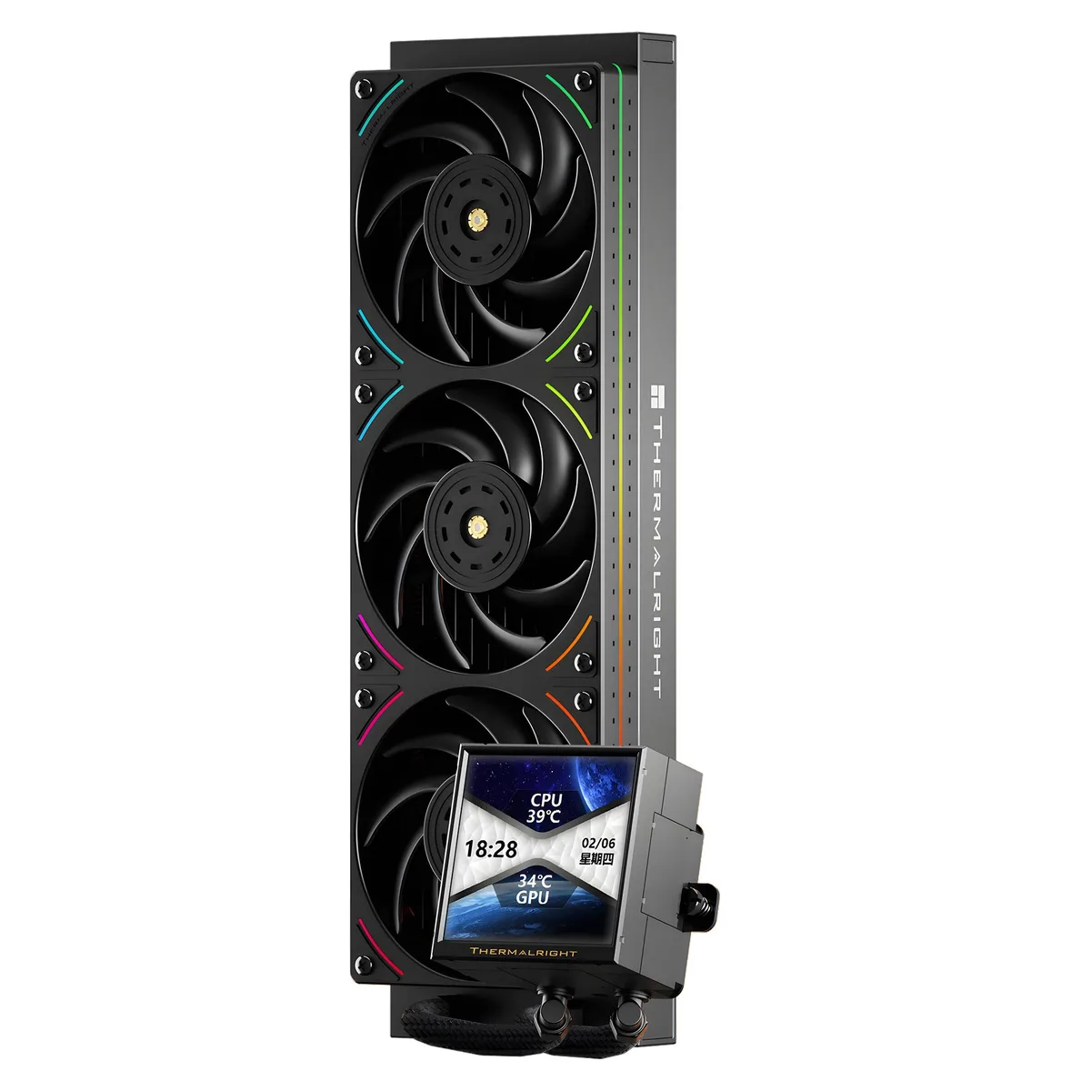 Thermalright Thermalright Peerless Vision 360 UB ARGB Black liquid cooler — 商品照片