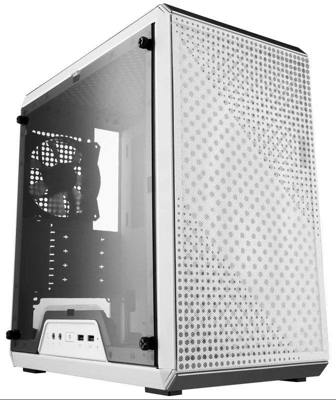 Cooler Master Cooler Master MasterBox Q300L White Micro-ATX Mini Tower PC Case — photo du produit