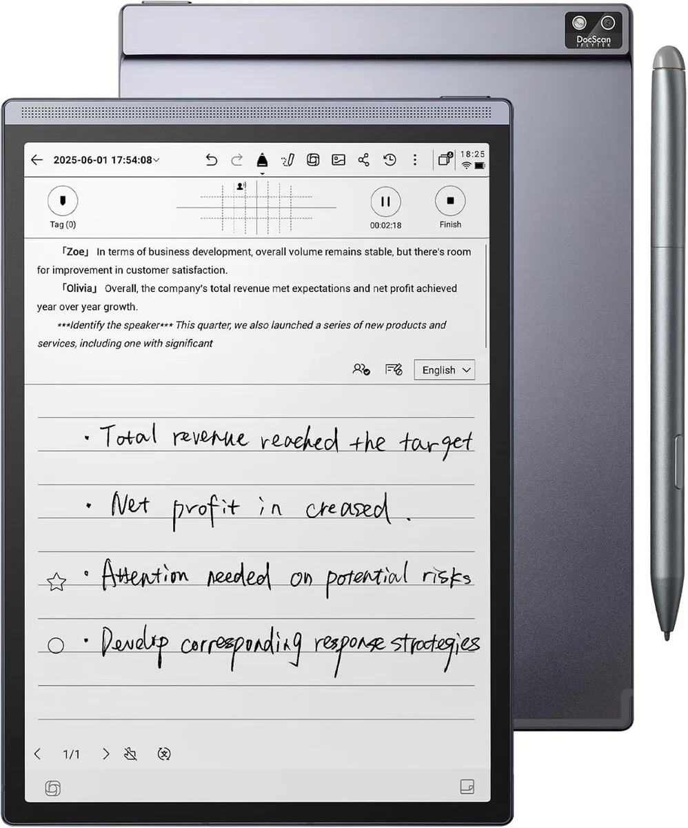 iFLYTEK iFLYTEK AINOTE Air 2 8.2 inch 4GB 32GB Android Tablet — foto del producto