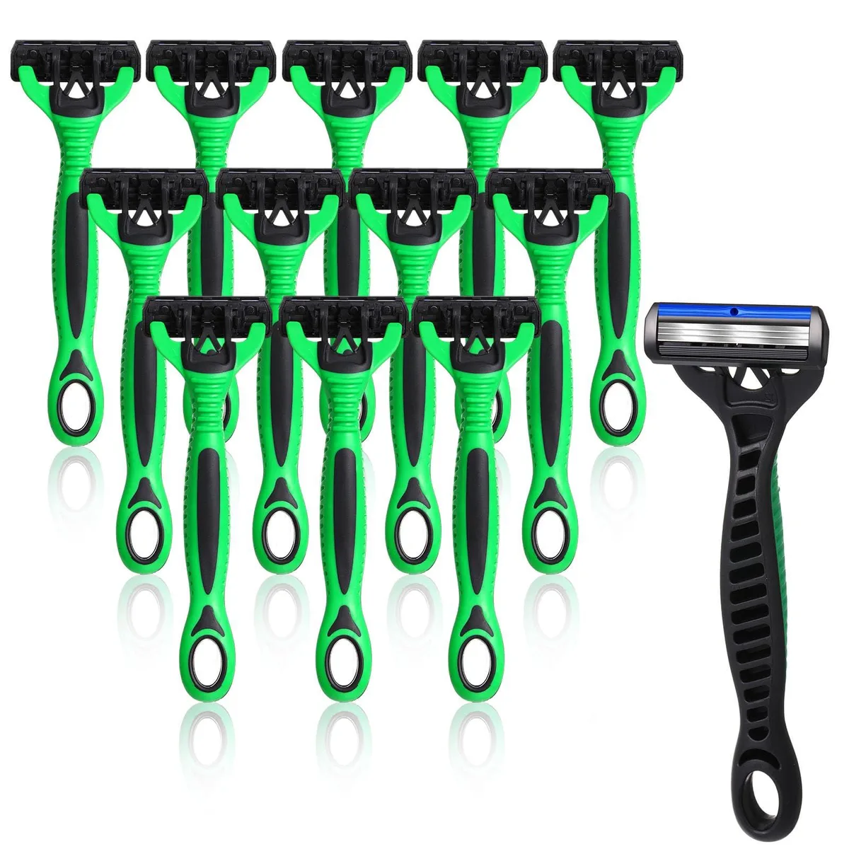  Northwest PowerTouch fob-Wovnet-0431 12 disposable razors 3 blade — product photo
