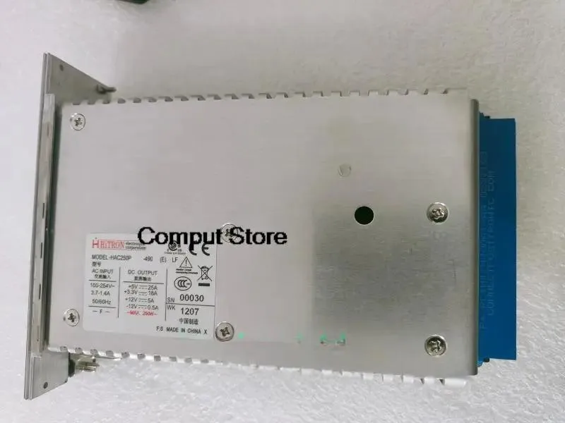 KHACHIMO HAC250P-490 CPCI power module, silver metal enclosure, front handle, connector face