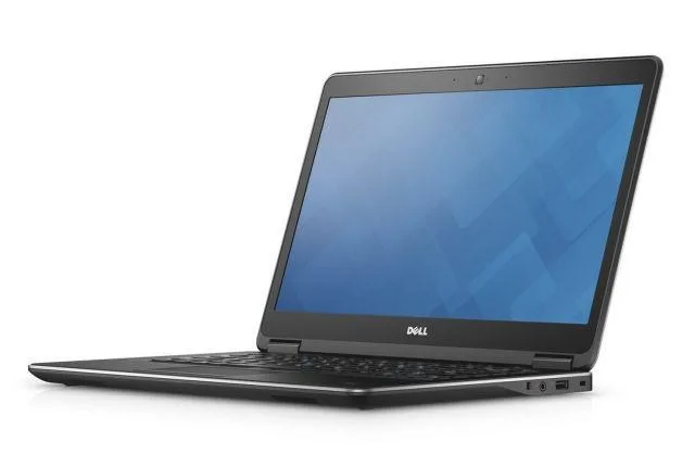 Silver Dell Latitude E7450 14 inch laptop closed view