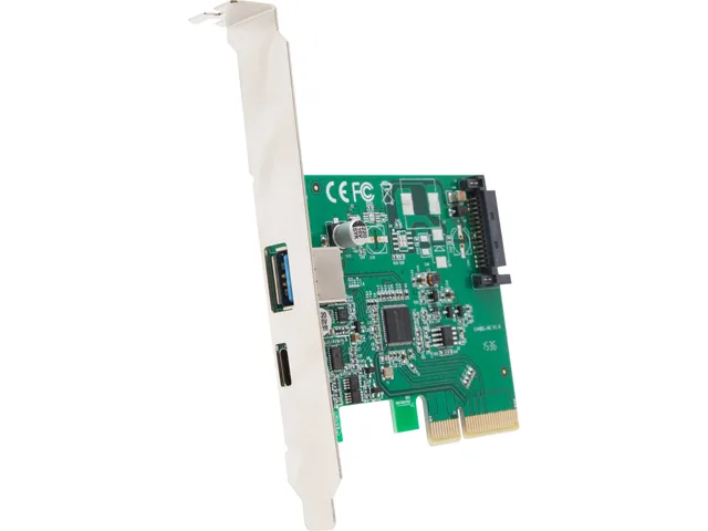 Syba Syba SI-PEX20189 USB 3.1 expansion card Type-A Type-C 10 Gbps — preces foto