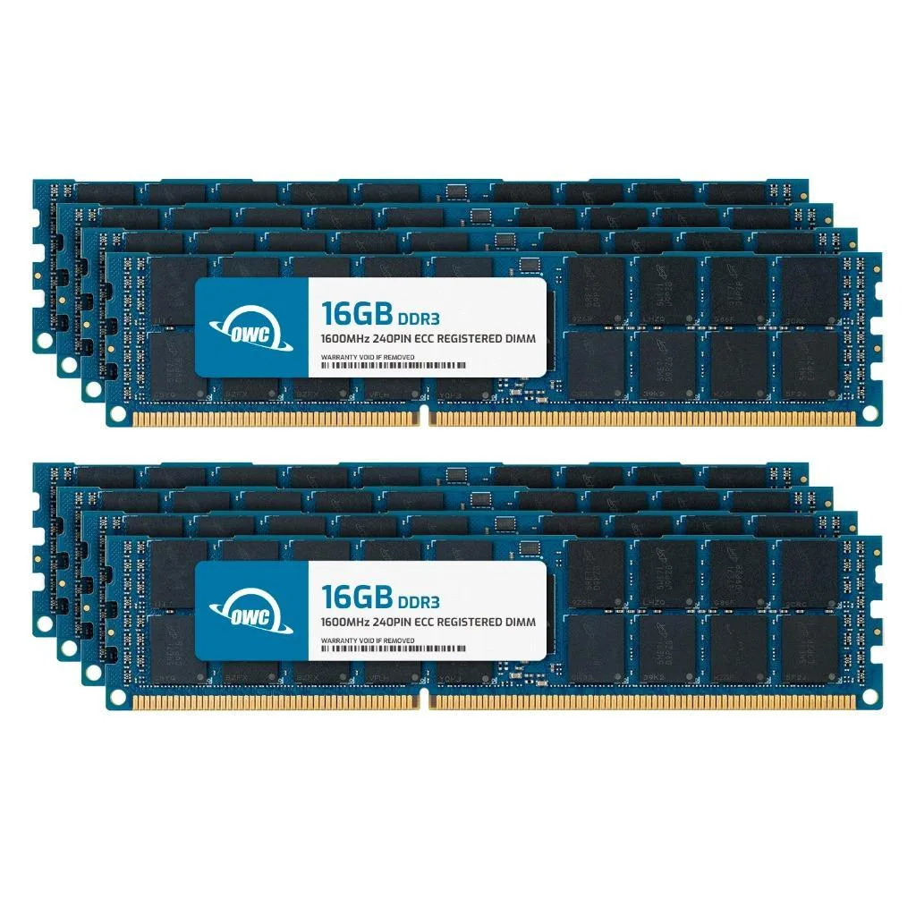 OWC OWC 128GB (8x16GB) DDR3L 1600 CL11 ECC Registered RDIMM memory upgrade — صورة المنتج