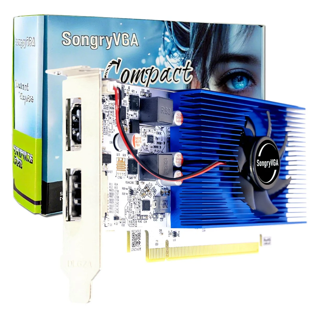 SongryVGA SongryVGA GT 1030 4GB GDDR4 Low Profile graphics card — product photo