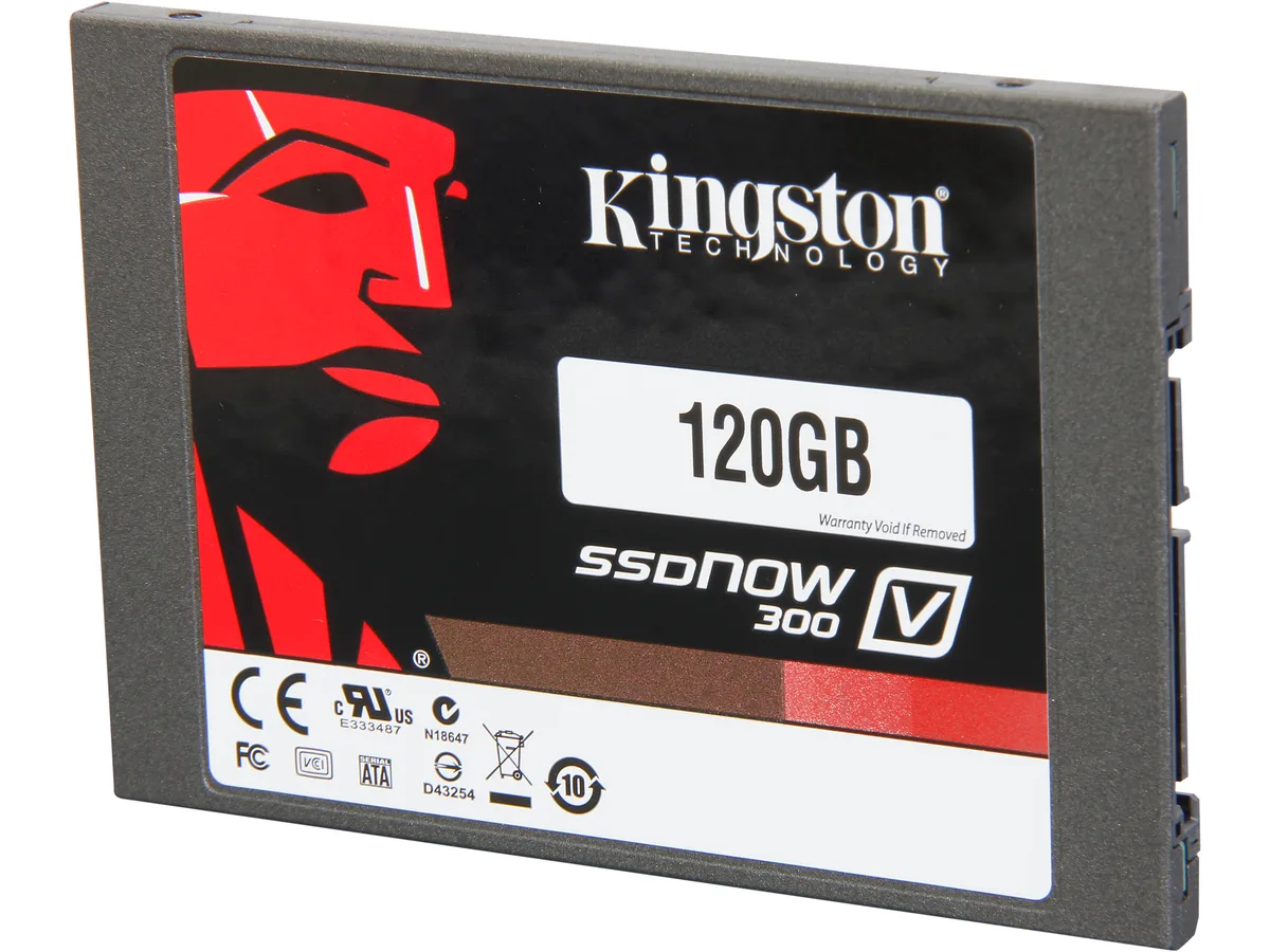 Kingston Technology Corp. Kingston SSDNow V300 SV300S3D7/120G 120GB SATA internal SSD Desktop Bundle Kit — product photo