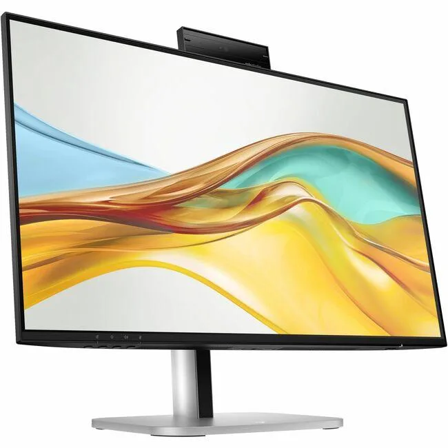 HP 524pm 24 inch Full HD monitor with slim black bezel and stand