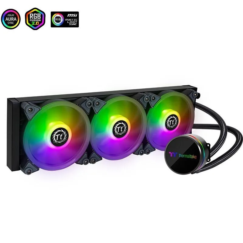 Thermaltake Thermaltake CL-W293-PL36SW-A Hurricane S360 ARGB liquid cooler — product photo