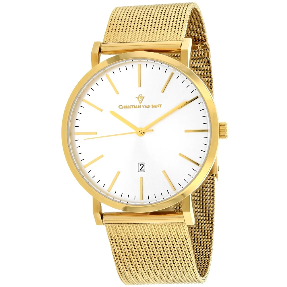 Christian Van Sant Christian Van Sant CV4325 Paradigm 41 mm Silver Dial Watch — product photo