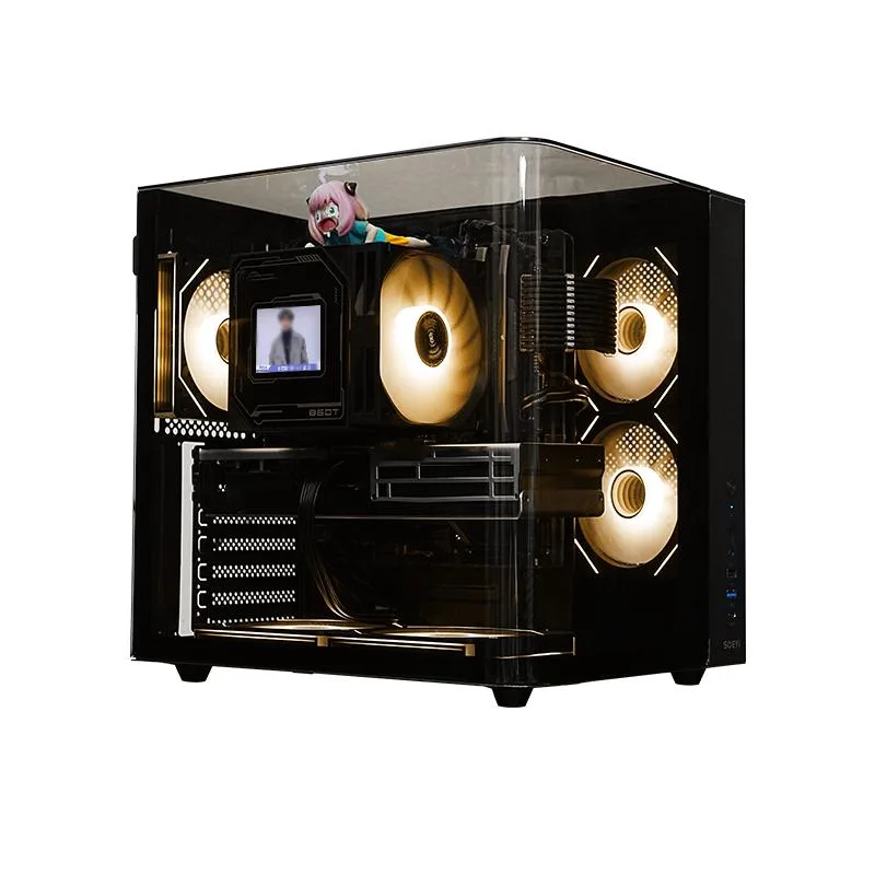 Gintol Gintol CH3+ PC Case Black ATX 330mm GPU 240mm Radiator Support — photo du produit