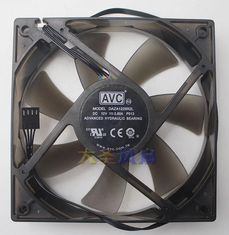 SXDOOL SXDOOL DAZA1225R2L 12025 12V 2200 rpm CPU cooler — fotografija proizvoda