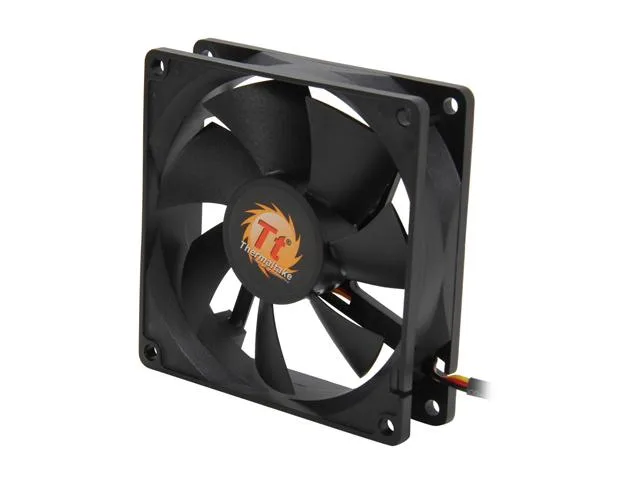 Thermaltake Thermaltake DuraMax 9 AF0059 92mm case fan 2850 RPM 48.7 CFM 2 Ball 37.6 dBA 4 Pin — foto produk