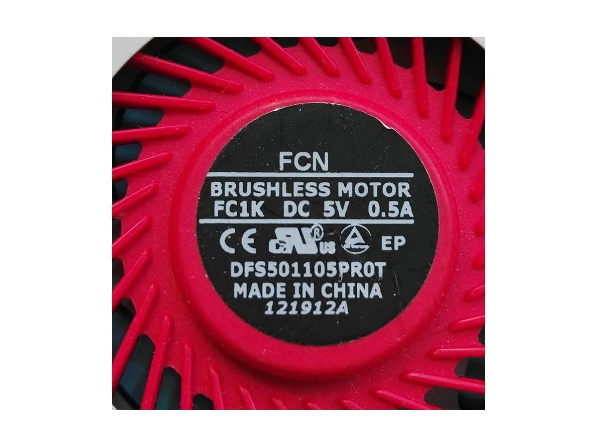 Fans Fans CPU cooler DC28000BWFJ for Forcecon DFS501105PR0T FC1K DC 5V .5A — foto del producto
