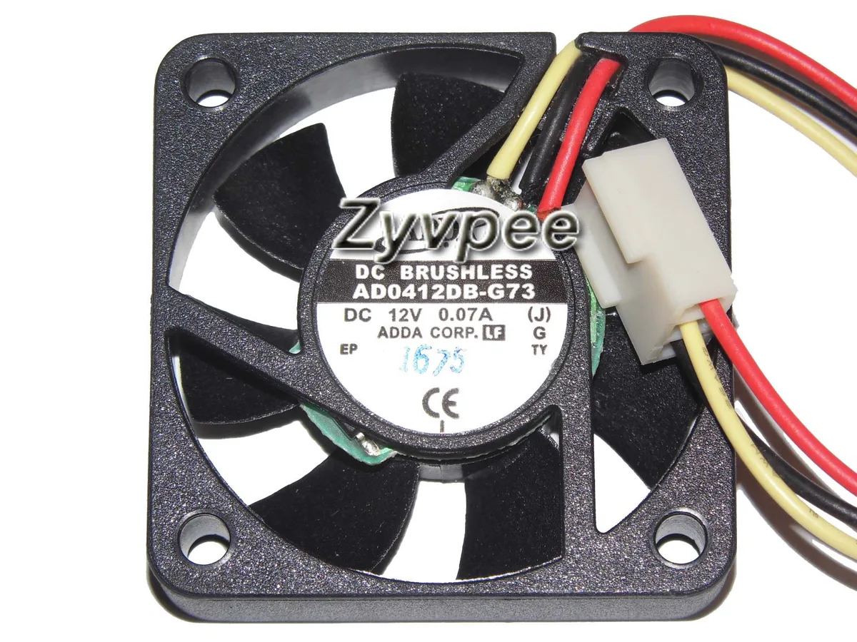 Zyvpee Zyvpee AD0412DB-G73 40x10mm 12V 0.07A 3-pin case fan — صورة المنتج