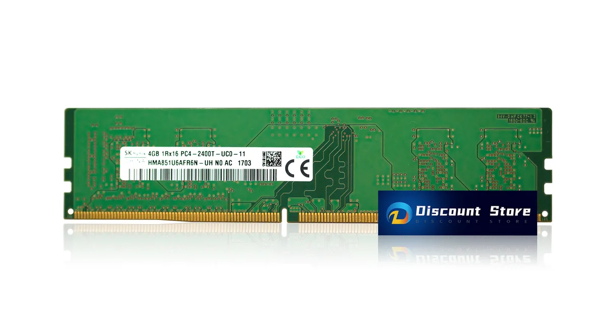 SK hynix SK hynix HMA851U6AFR6N-UH 4GB DDR4 2400 CL17 DIMM desktop RAM — product photo