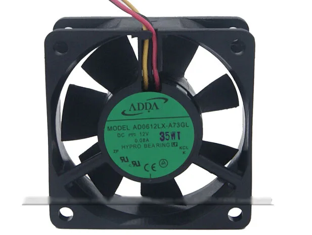 OEM Industries OEM Industries AD0612LX-A73GL 60mm CPU cooler 12V 0.08A 2500 RPM — product photo