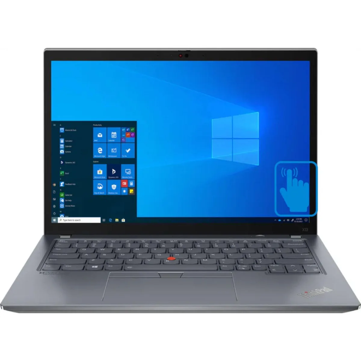 Lenovo Lenovo ThinkPad X13 13.3" Touch i5-1145G7 16GB 256GB Windows 11 Pro Laptop Gray — ภาพสินค้า