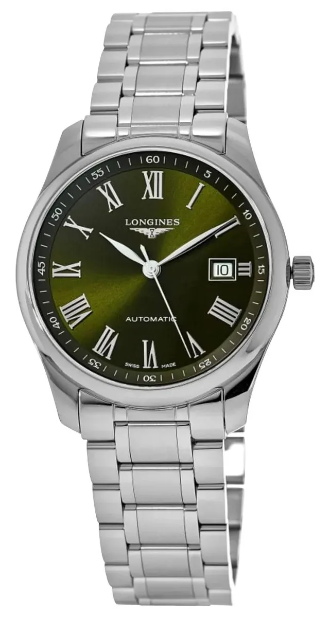 Longines Longines Master Collection L2.893.4.09.6 42 mm Green Dial Automatic Watch — product photo