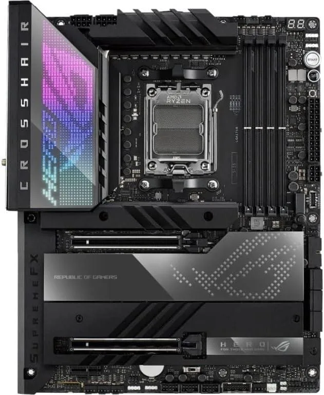 ASUS ASUS ROG CROSSHAIR X670E HERO AMD AM5 ATX motherboard A — product photo