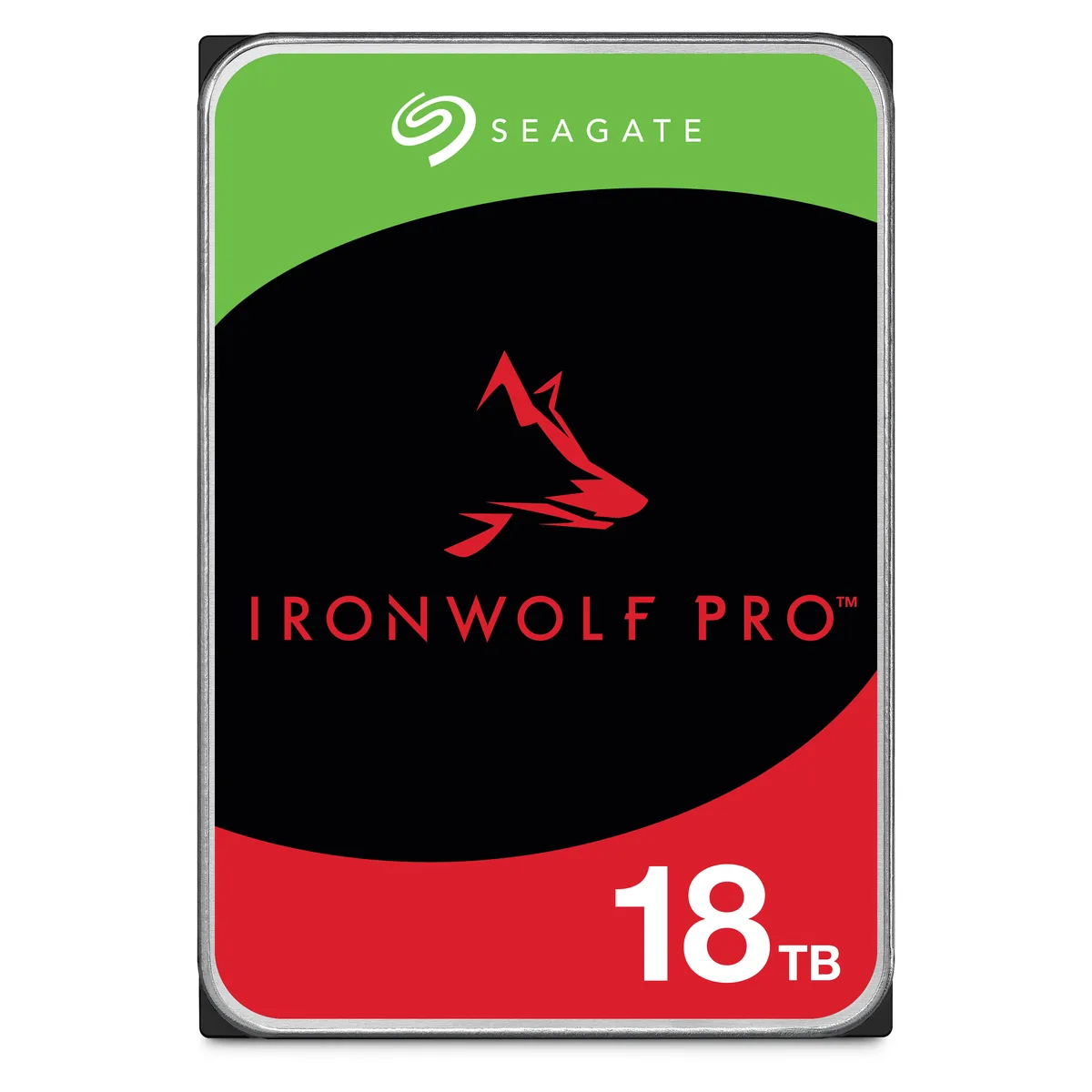 Seagate Seagate ST18000NT001 IronWolf Pro 18TB 7200 RPM 256MB SATA 6.0Gb/s 3.5" internal hard drive — product photo