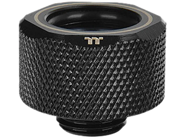 Thermaltake Thermaltake Pacific M-Pro G1/4 PETG 16mm OD Compression Fitting Black — product photo