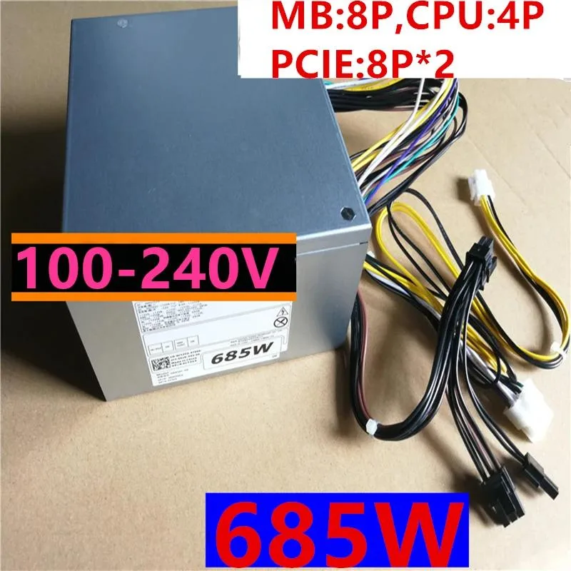 KHACHIMO KHACHIMO 685W ATX Power Supply 80 PLUS Gold HU290EM-01 H290AM-00 L290AM-00 — product photo