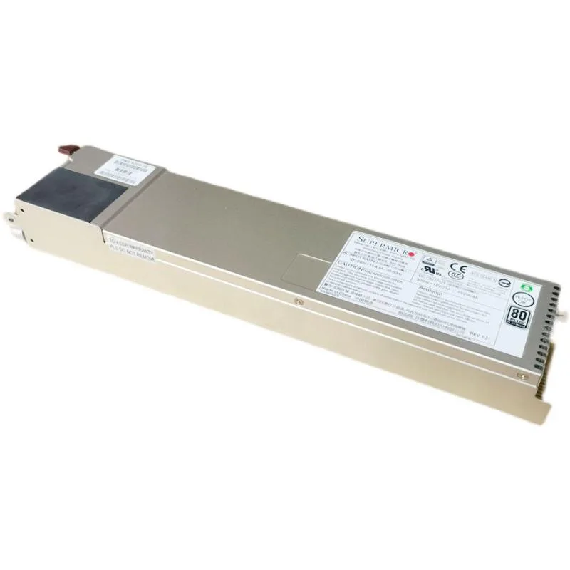Redundant server power supply module in metal casing