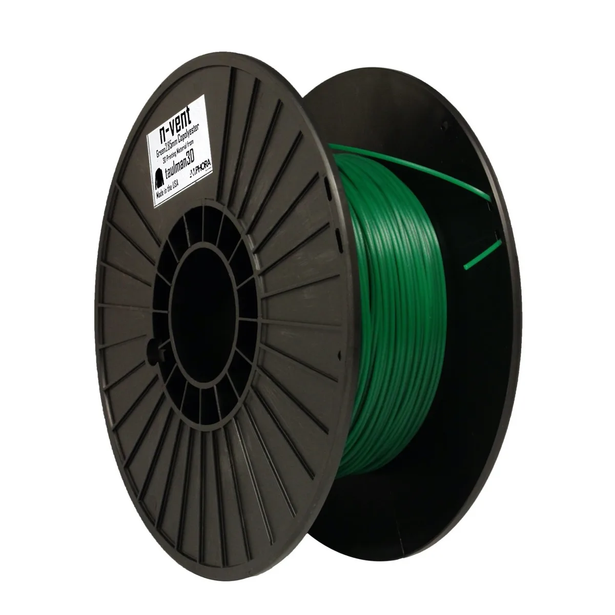 Taulman 3D Taulman 3D N-vent Filament 2.85mm 1lb Green 3d printers accessory — 제품 사진
